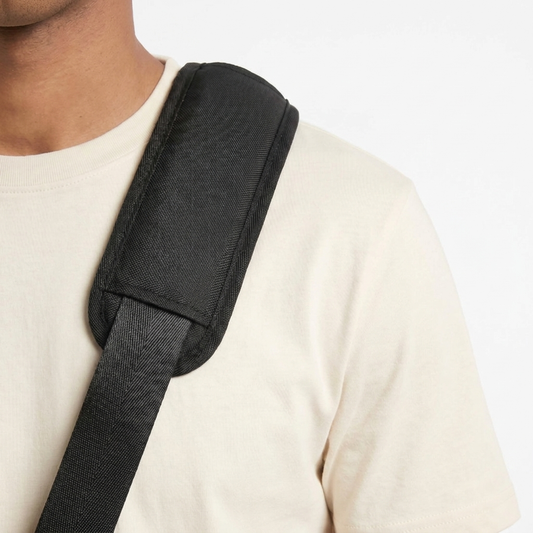 Safewaist gepolsterter Schultergurt – extra Komfort für Sling Bag und Umhängetasche
